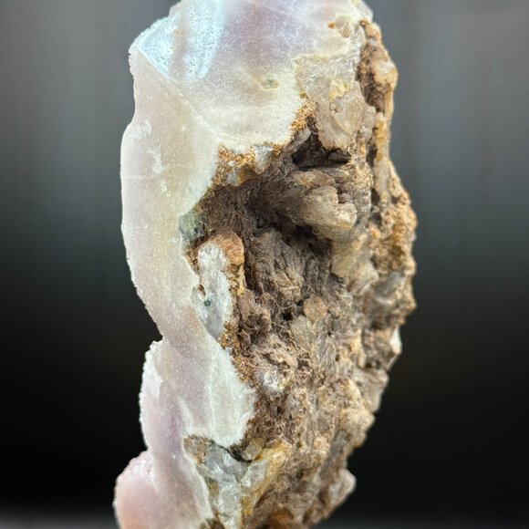 Pink Amethyst Sugar Druzy Raw Specimen on Stand Crystal 1029g Natural Earth Stat - Picture 5 of 10